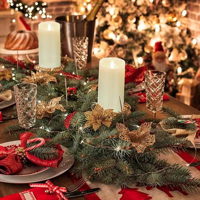 Tappovaly Flameless Flickering Battery Operated Candles 2pack Real Wax Pillar LED Candles with 10-Key Remote Control and 24 Hours Timer for Wedding, Party, Home Decoration (Ivory) by GreenHaven Gardens