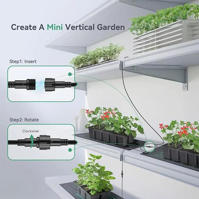 LUXBIRD 4 Pack Daisy Chain Seedling Heat Mats for Indoor Plants, Green Houses, Germination, Hydroponic Garden, Waterproof Durable (LB-HMDC-04) by GreenHaven Gardens