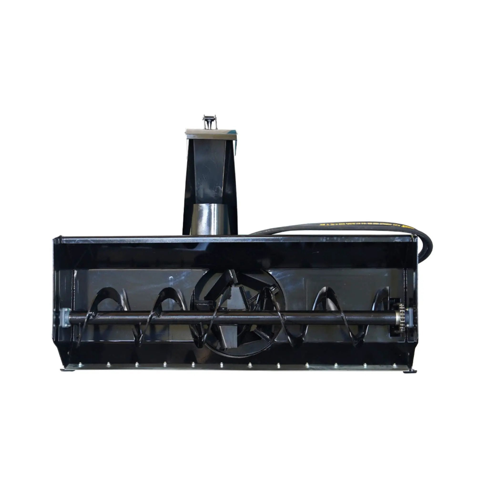 72-Inch Heavy-Duty Hydraulic Skid Steer Snow Blower Attachment (SAK59371) by SAKSBY WHOLESALE
