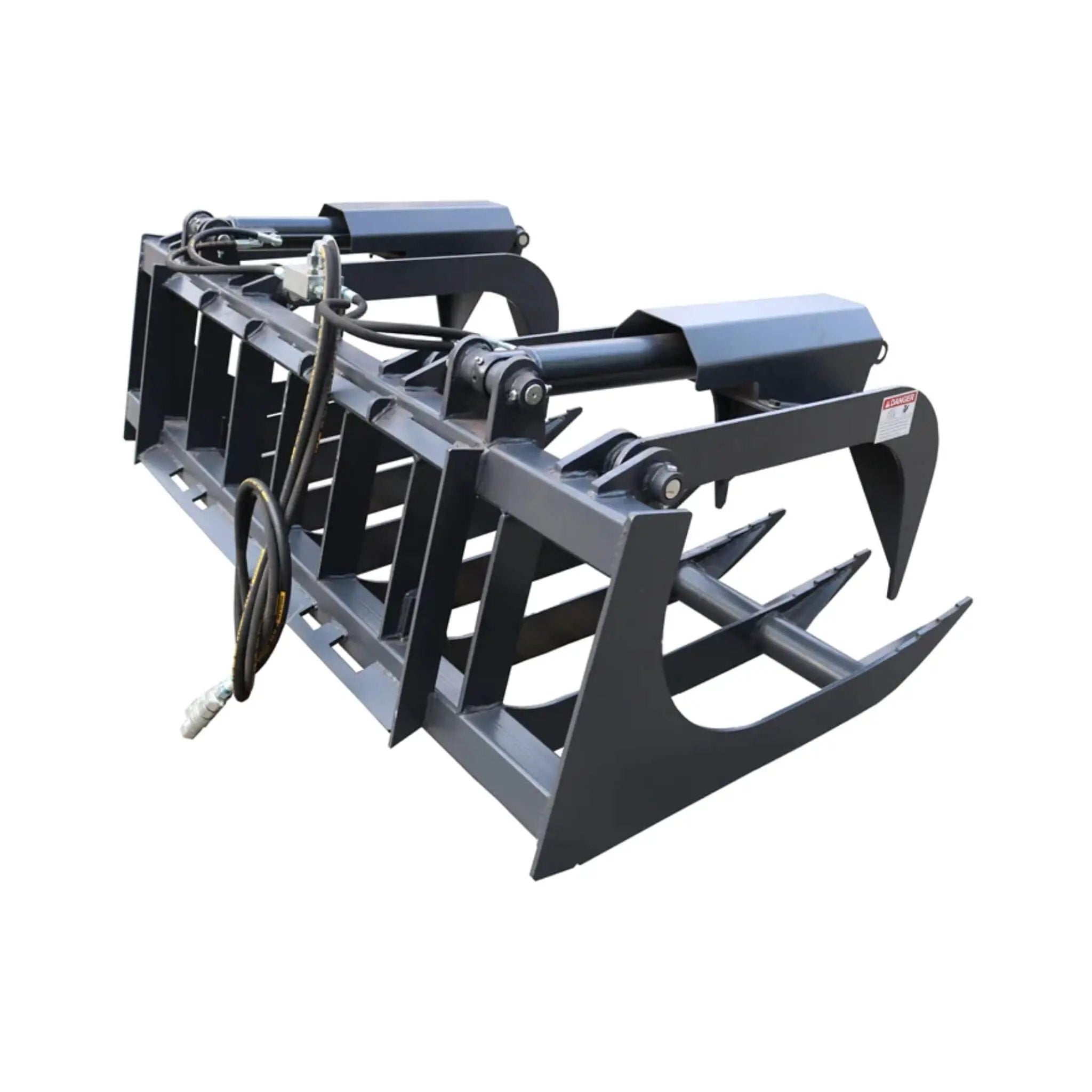 72-Inch Heavy-Duty Root Grapple Bucket Skid Steer Attachment (SAK13874) by SAKSBY WHOLESALE
