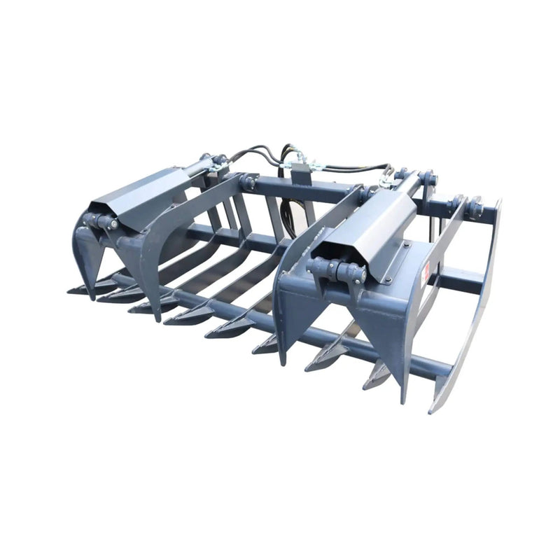 72-Inch Heavy-Duty Root Grapple Bucket Skid Steer Attachment (SAK13874) by SAKSBY WHOLESALE