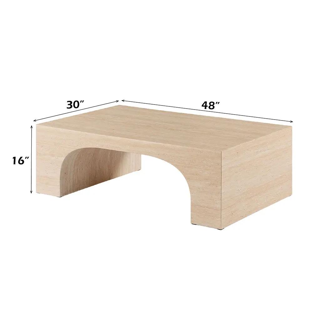 Inca - Coffee Table - Beige by Unique Piece Furniture