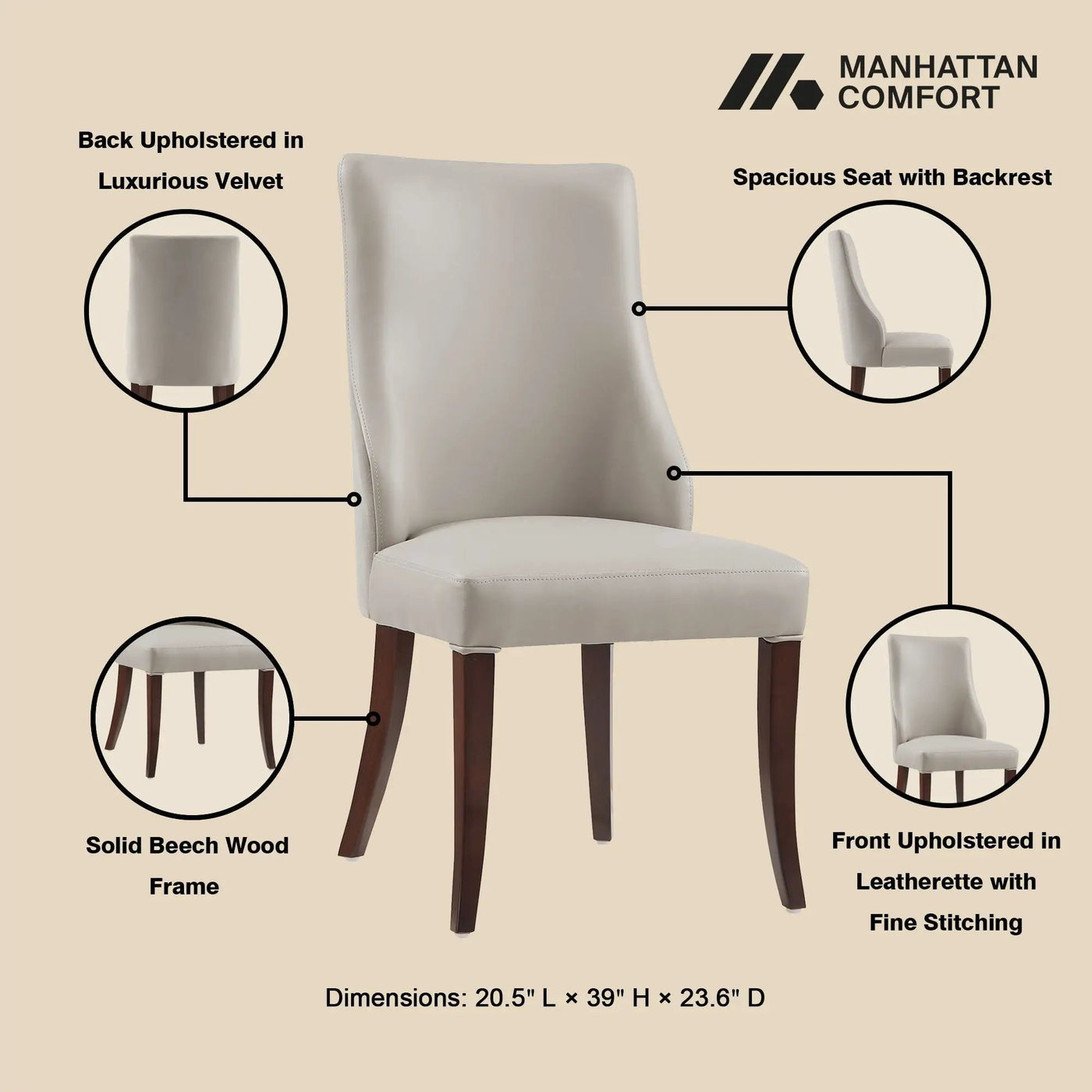 Connie - Dining Chair (Set of 2) by HouseOfZazla