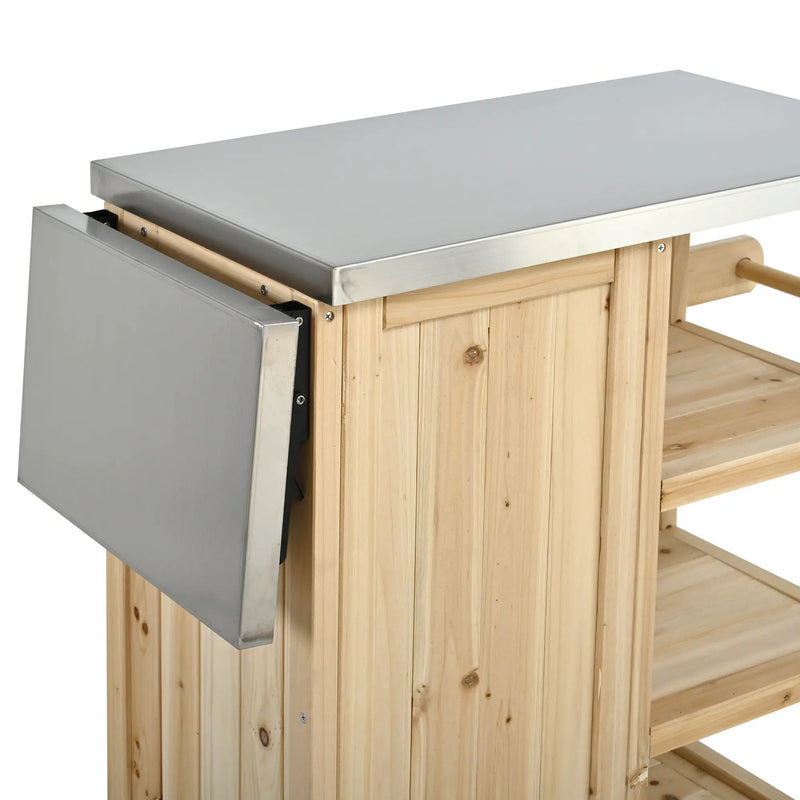 Foldable Outdoor Kitchen Island Patio Kitchen Island by HouseOfZazla
