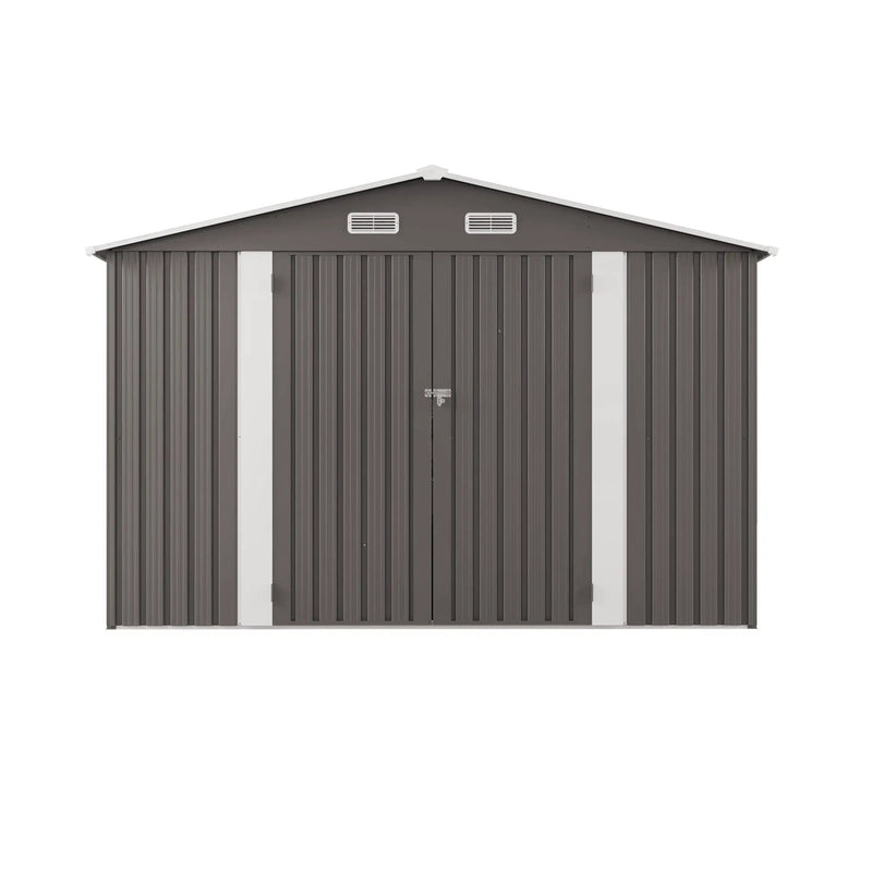 Outdoor Storage Shed With Lockable Doors by HouseOfZazla