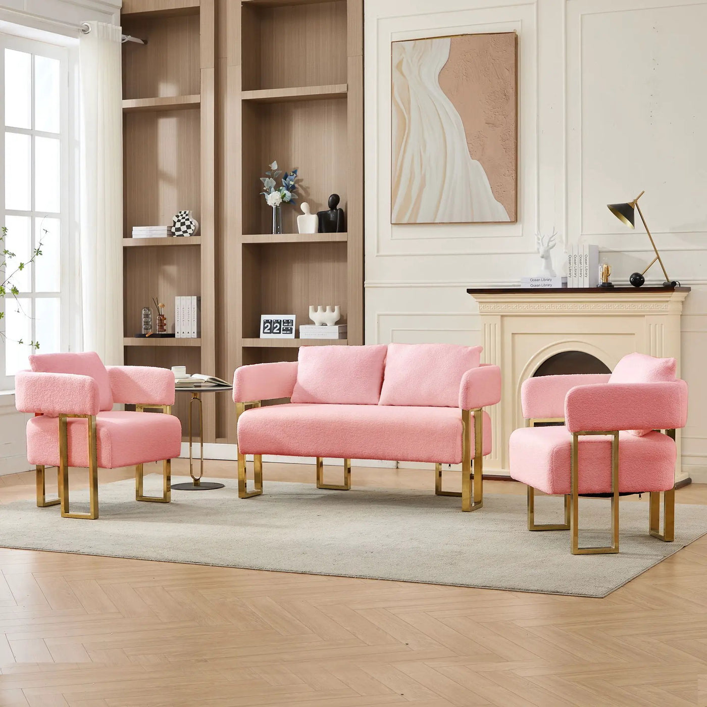 Decorative Upholstered Side Chair For Living Room by Unique Piece Furniture