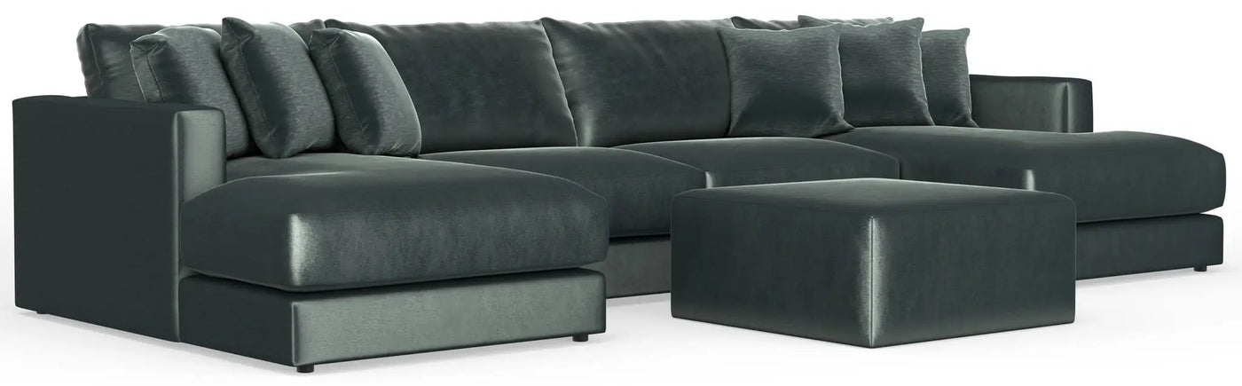 Remington - Modular Sofa And Cocktail Ottoman by Unique Piece Furniture