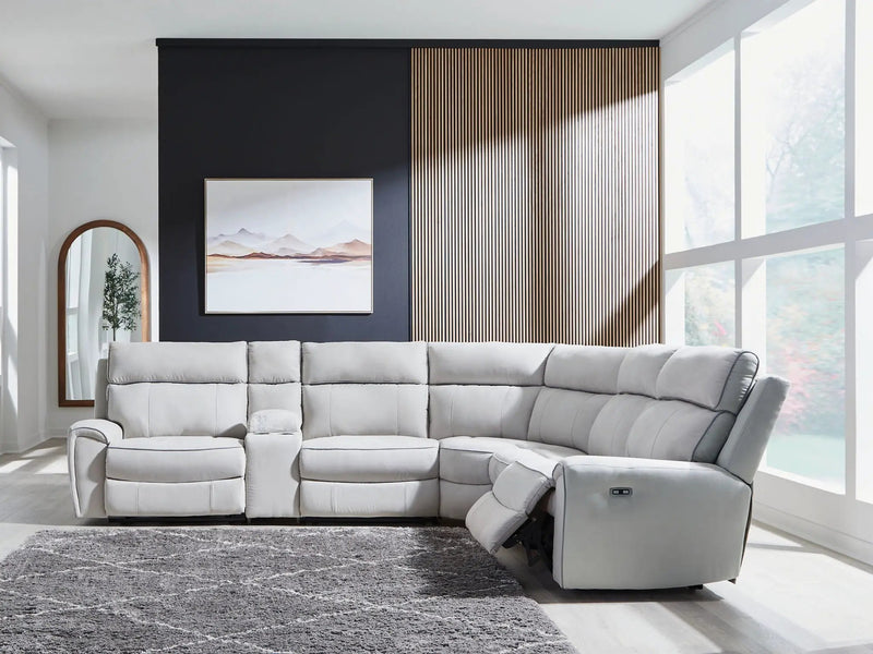 Social Pointe - Reclining Sectional by Unique Piece Furniture