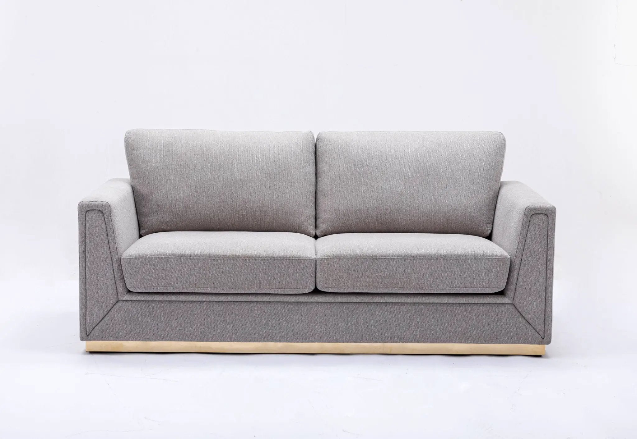 Valin - Linen Sofa For Living Room - Gray by Unique Piece Furniture