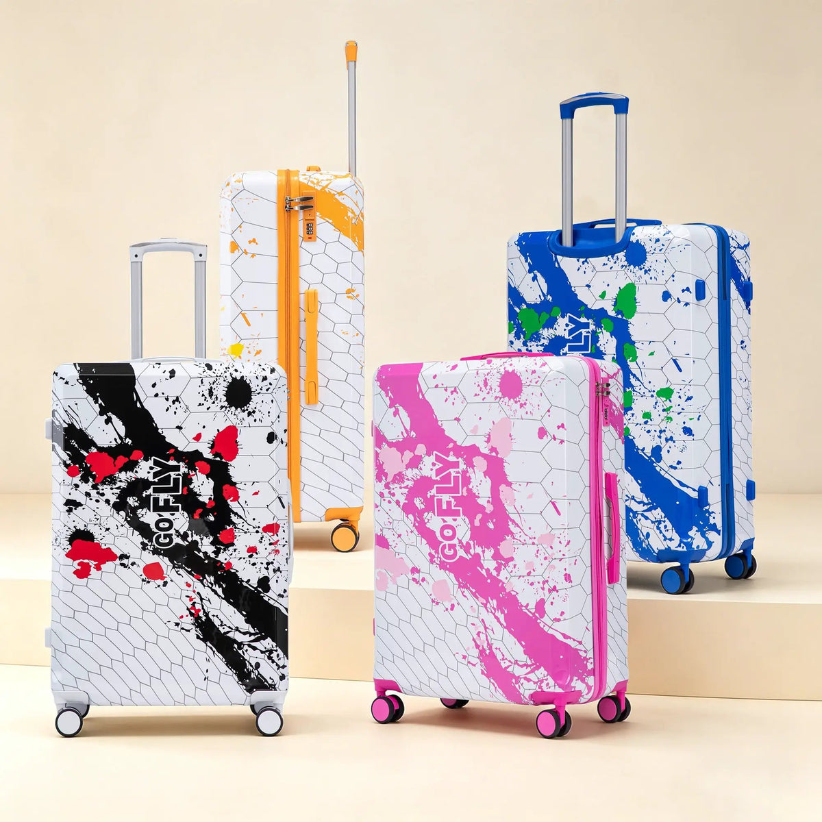 28 Inch PC Spinner Wheel Luggage by HouseOfZazla