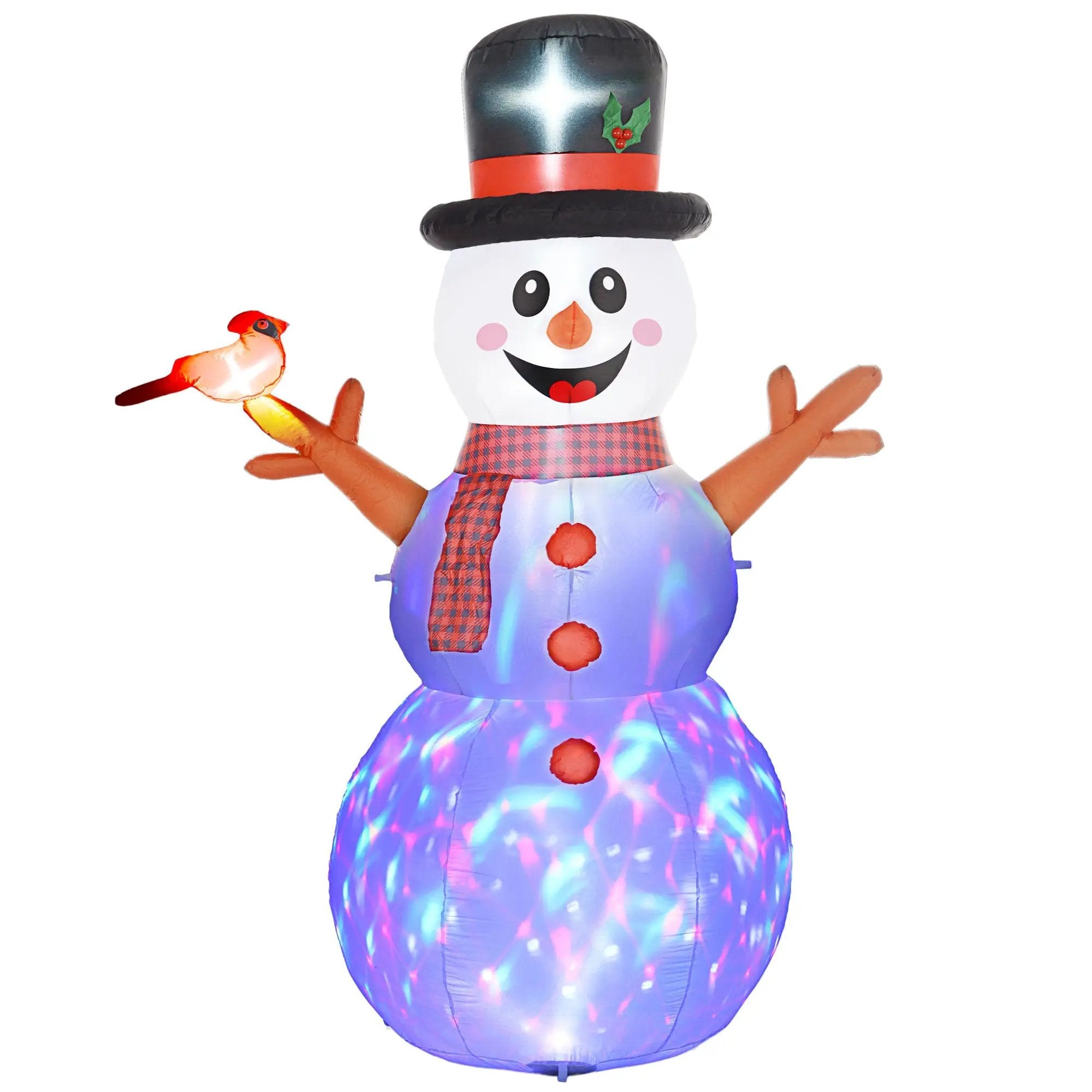 Outsunny 7.9' Christmas Inflatables Snowman by HouseOfZazla