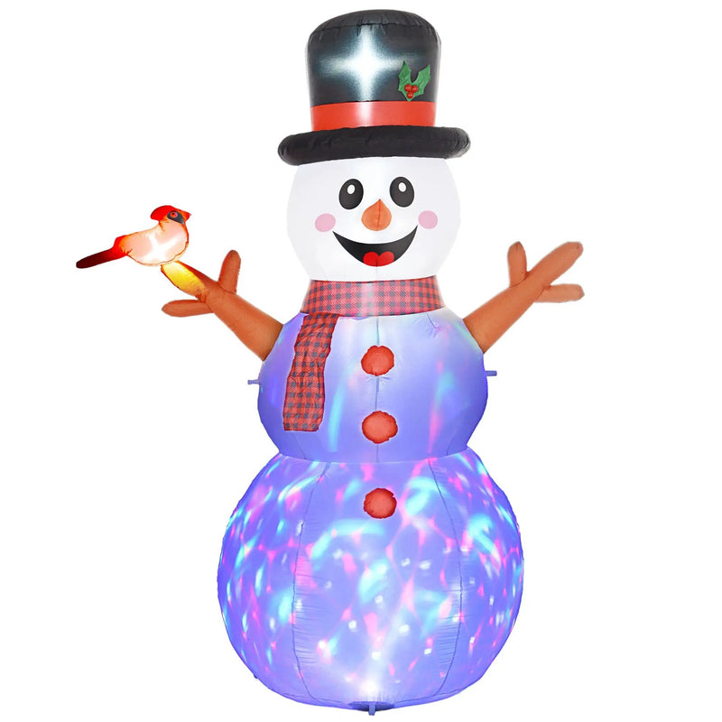 Outsunny 7.9' Christmas Inflatables Snowman by HouseOfZazla
