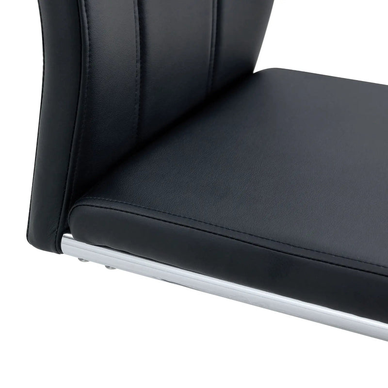 Modern Dining Chairs With High Backrest And Sturdy Legs by Unique Piece Furniture