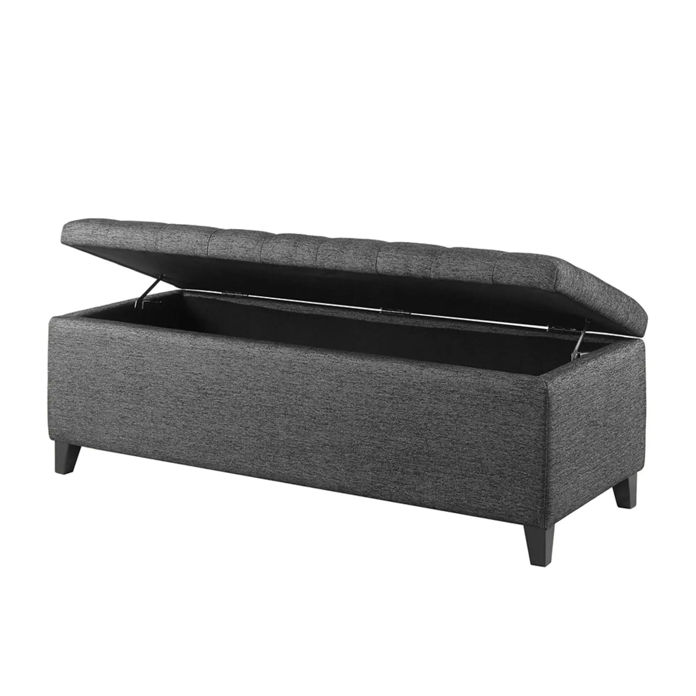 Elegant Design Tufted Top, Soft Close Storage Bench by HouseOfZazla