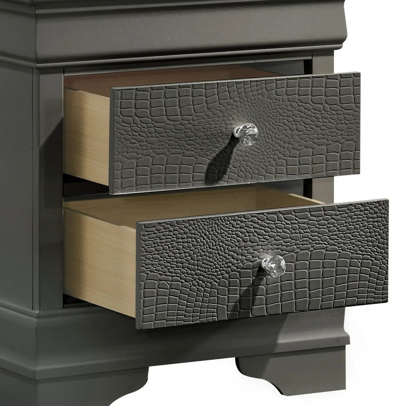 Blaze - 2 Drawer Nightstand by HouseOfZazla