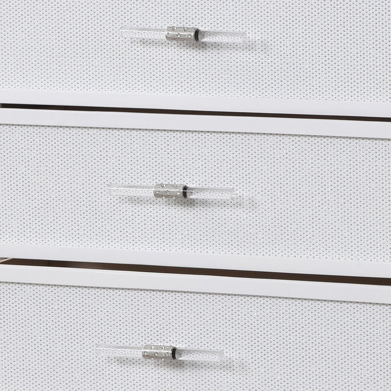 Opium - 5 Drawer Chest - White