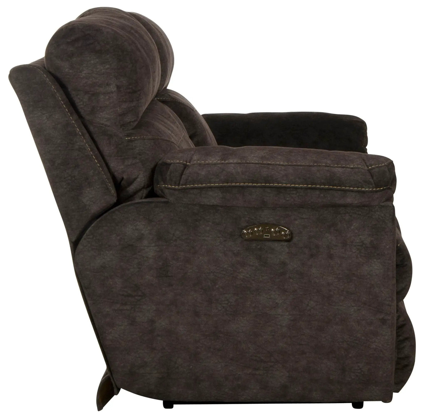Sedona - Power Headrest Lay Flat Reclining Console Loveseat With Storage & Cupholders by Unique Piece Furniture