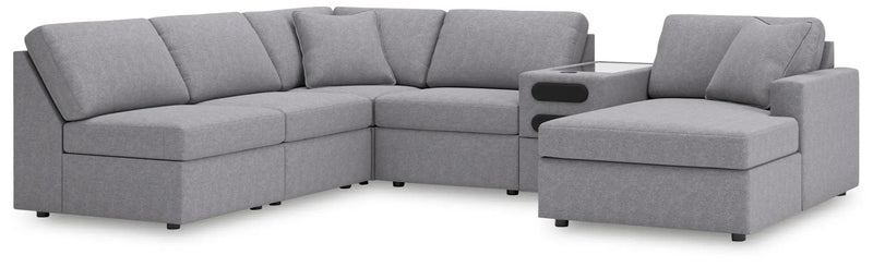 Modmax - Sectional - Granite by Unique Piece Furniture