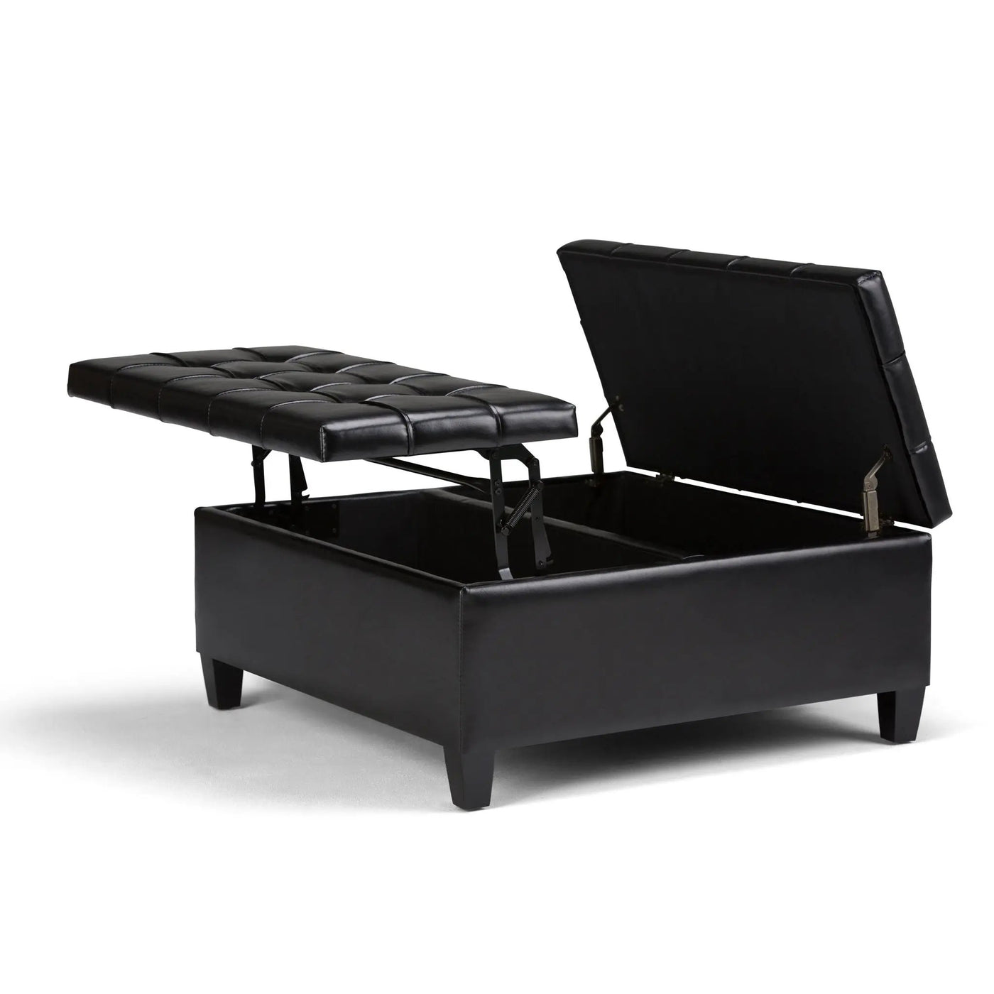 Harrison - Large Coffee Table Storage Ottoman by HouseOfZazla