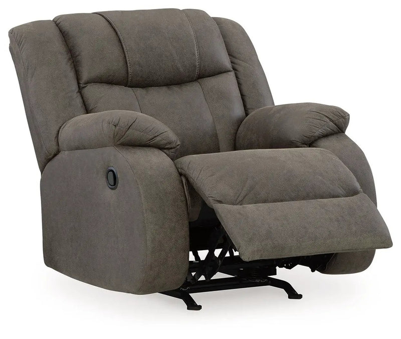 First Base - Rocker Recliner - Gunmetal by Unique Piece Furniture