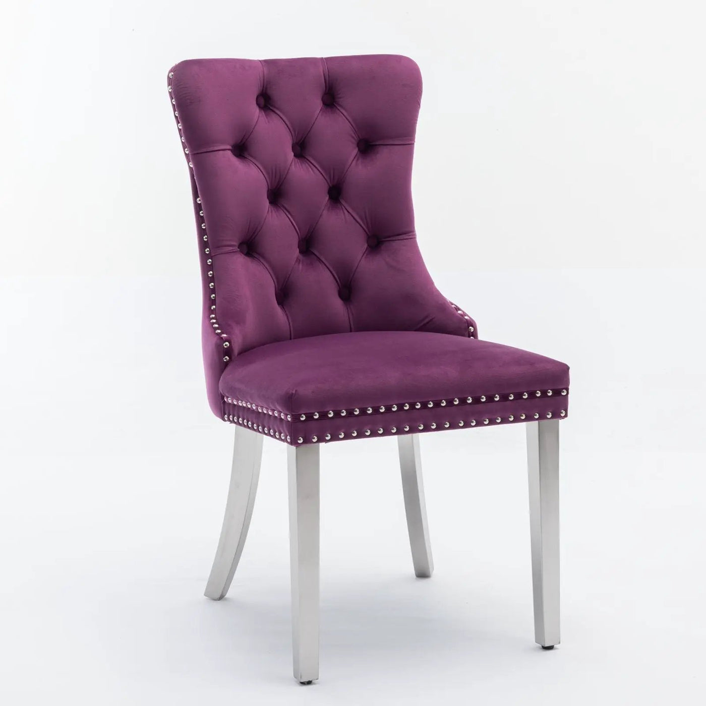 Nikki - Contemporary Upholstered Dining Chair (Set of 2) by HouseOfZazla