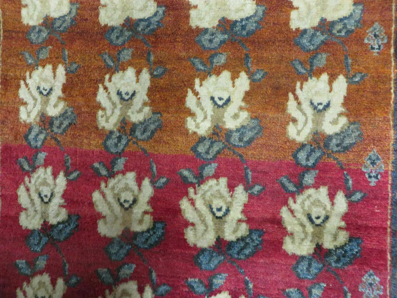 4' X 5' Semi Antique Handmade Fine Turkish Flowers Bouquet Wool Rug Nice by Jewel Rugs