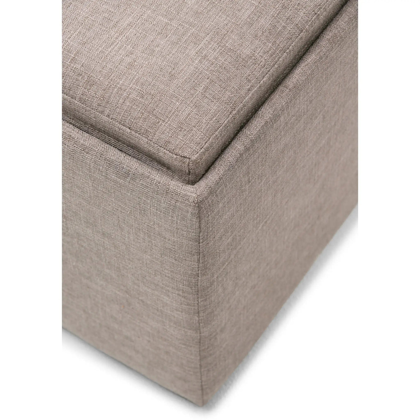 Avalon - Square Coffee Table, Storage Ottoman by HouseOfZazla