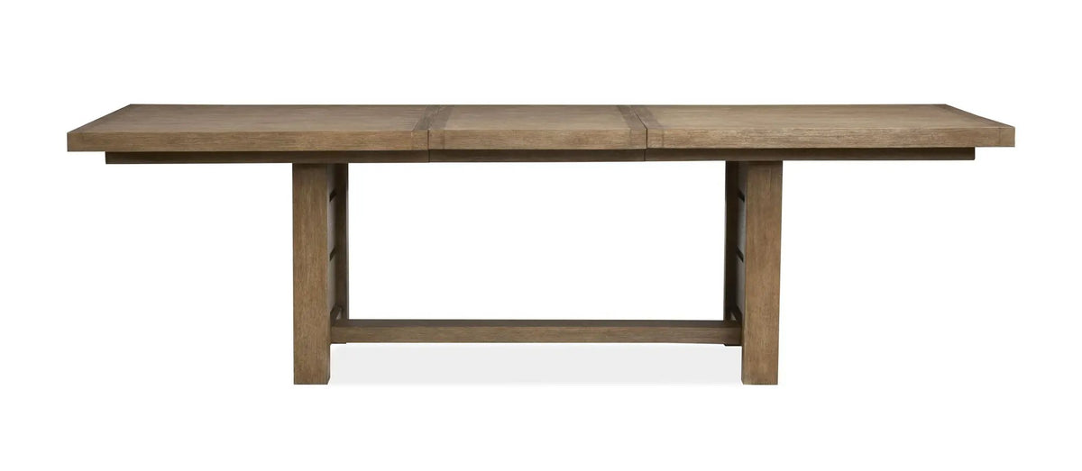 Plum Creek - Extendable Trestle Dining Table, photo 4 of 14