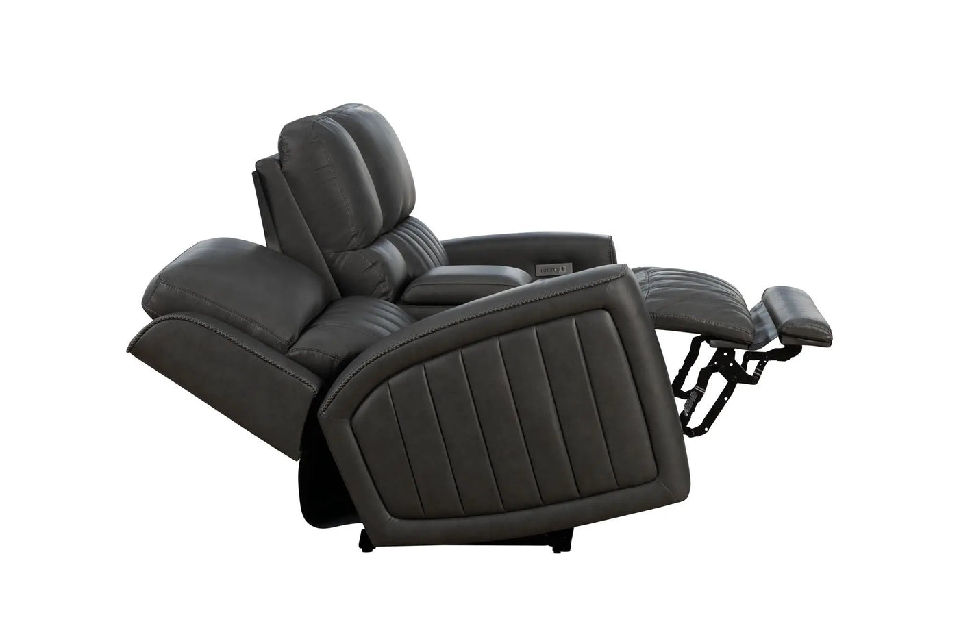 Pierce - Console Loveseat With Power Recline, Power Headrests And Power Lumber-Zero Gravity, Lumbar by Unique Piece Furniture