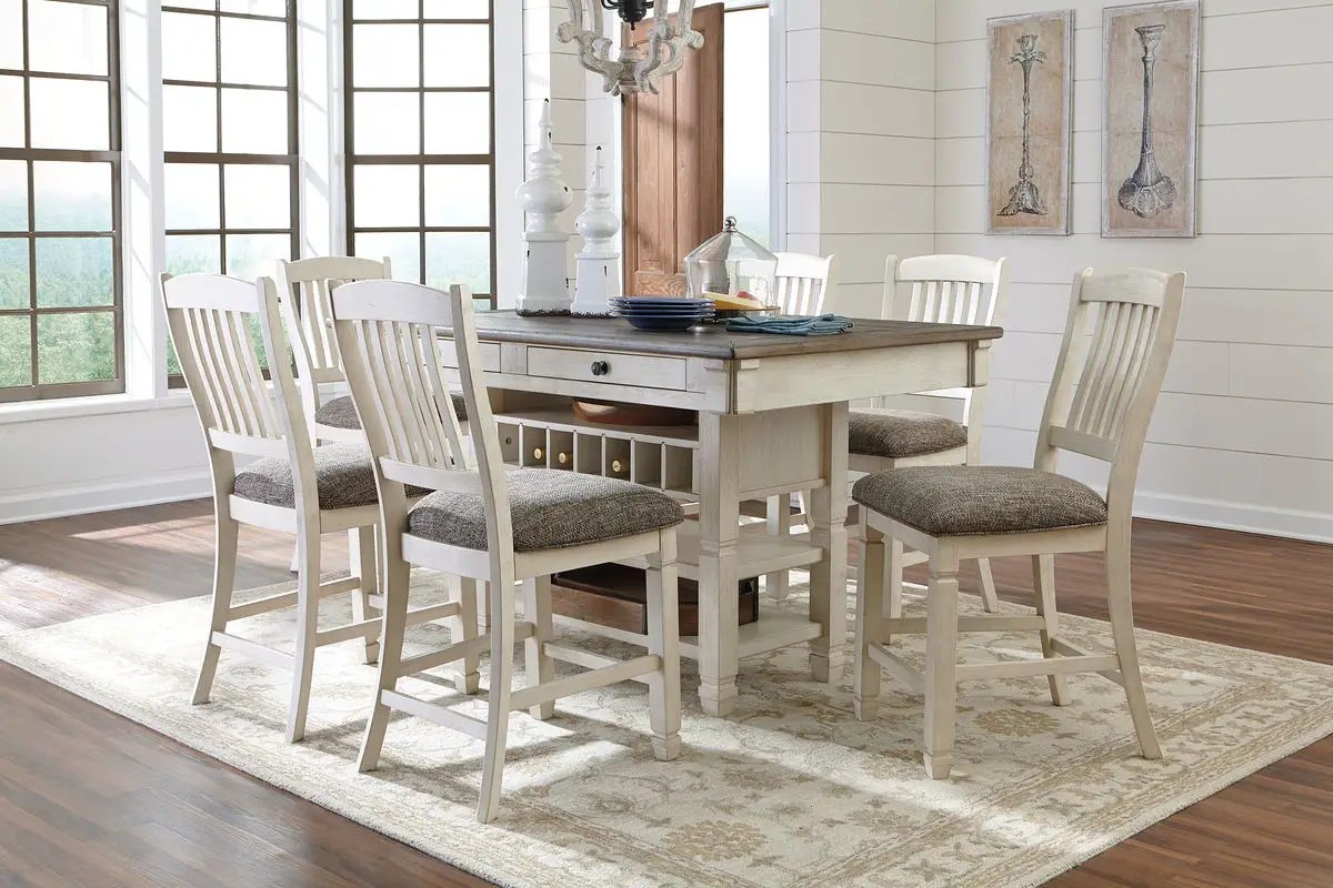 Bolanburg - Rectangular Counter Table Set by Unique Piece Furniture