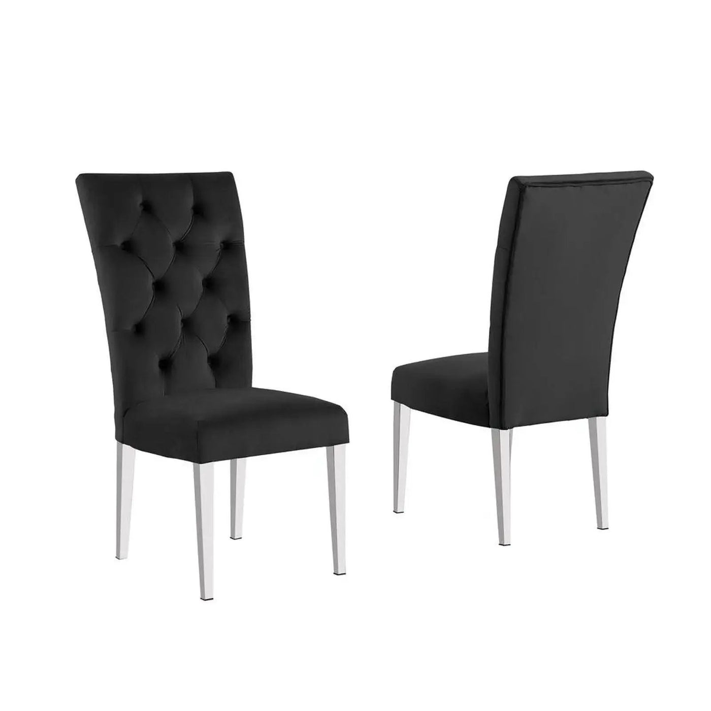 Modern Upholstered Tufted Dining Chair (Set of 2) by HouseOfZazla