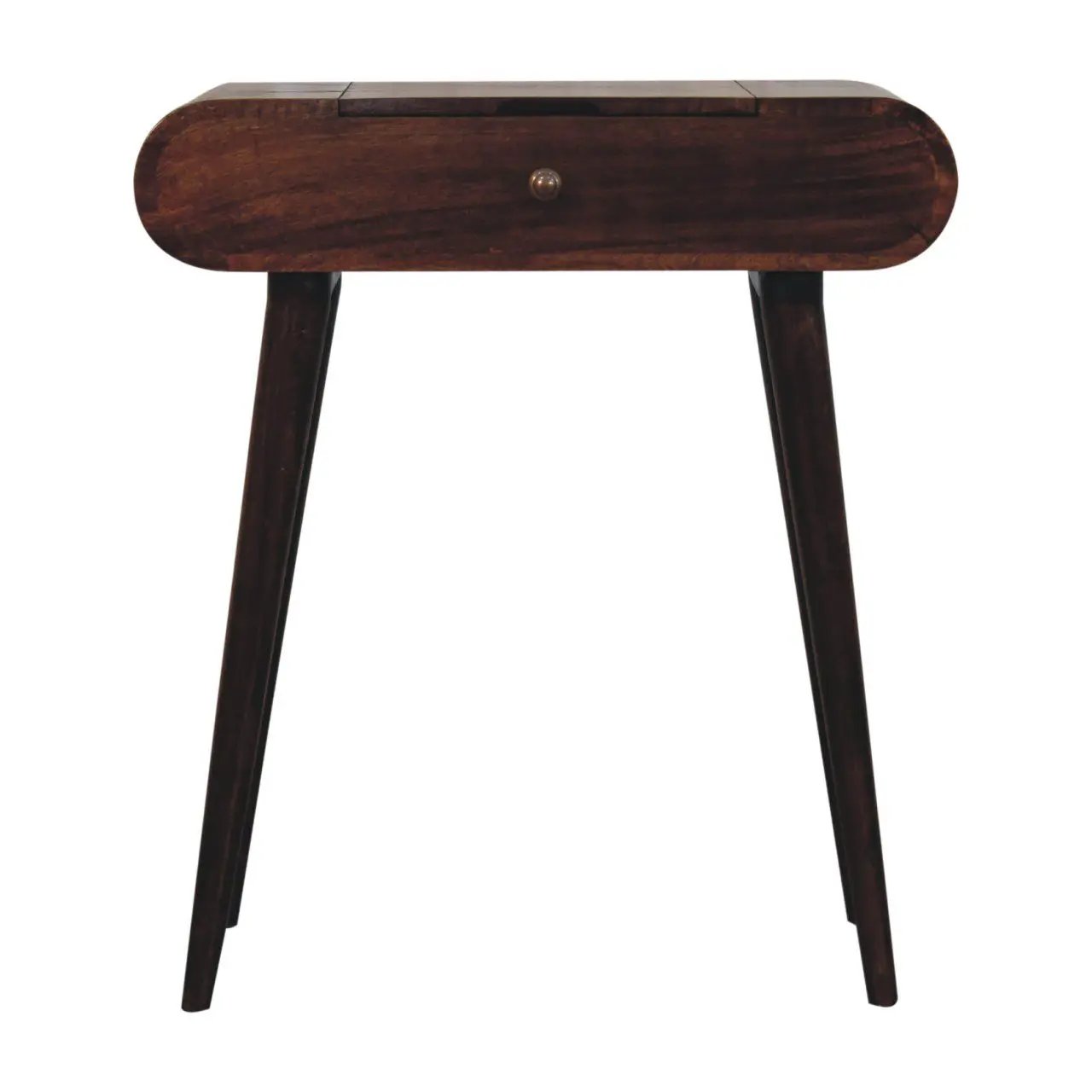 Mini Dressing Table With Foldable Mirror by Unique Piece Furniture