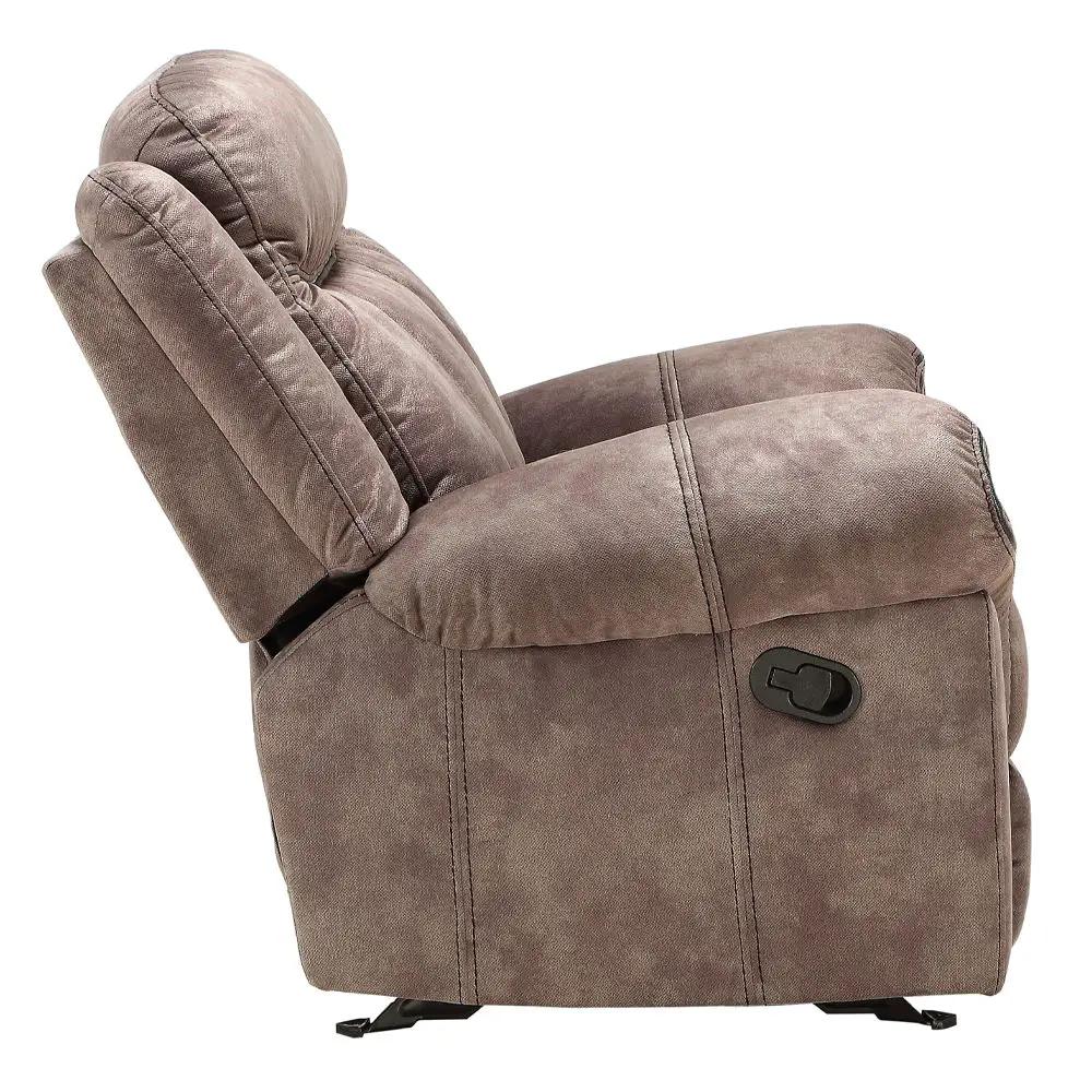 Zubaida - Loveseat w/USB Dock & Console (Glider & Motion) by Unique Piece Furniture
