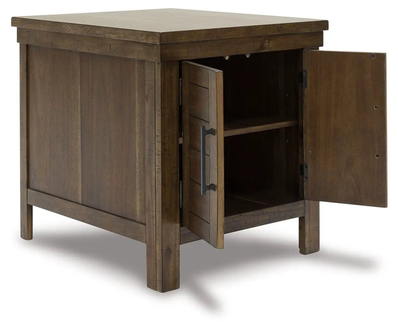 Moriville - Rectangular End Table - Grayish Brown by Unique Piece Furniture