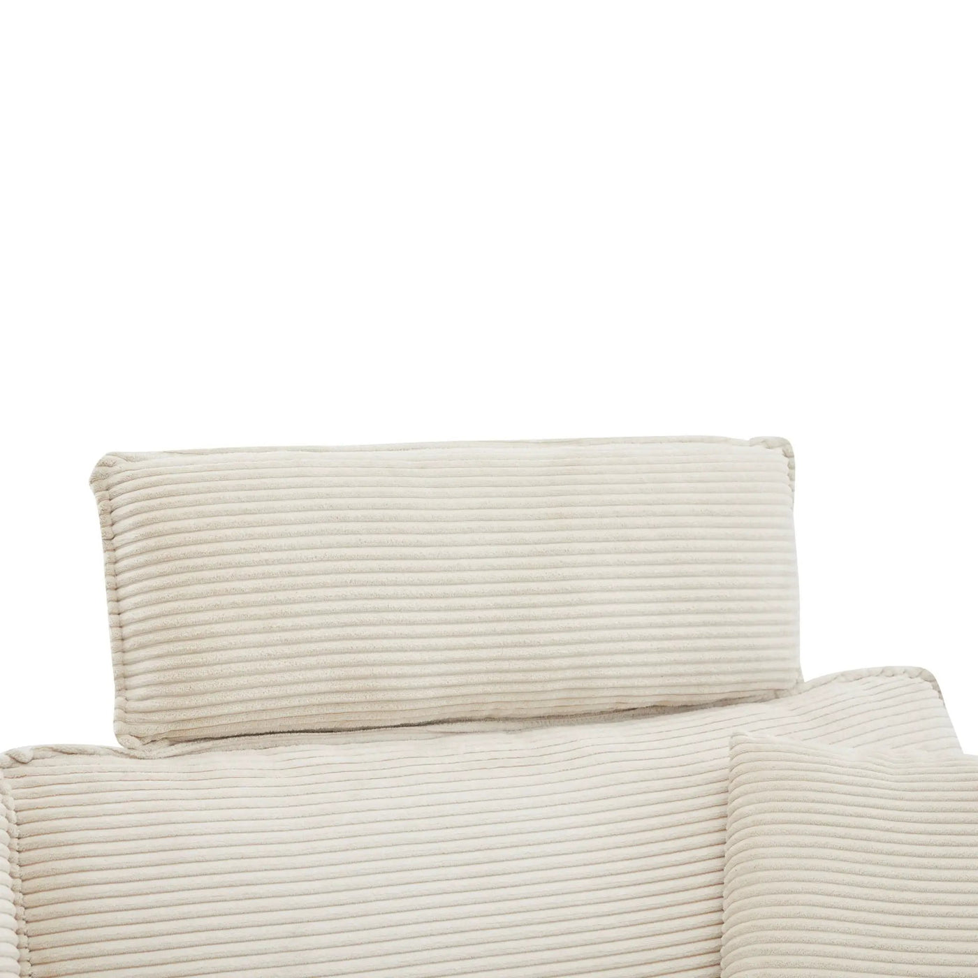 Modern Deep Seat Sectional Sofa With Ottoman by HouseOfZazla