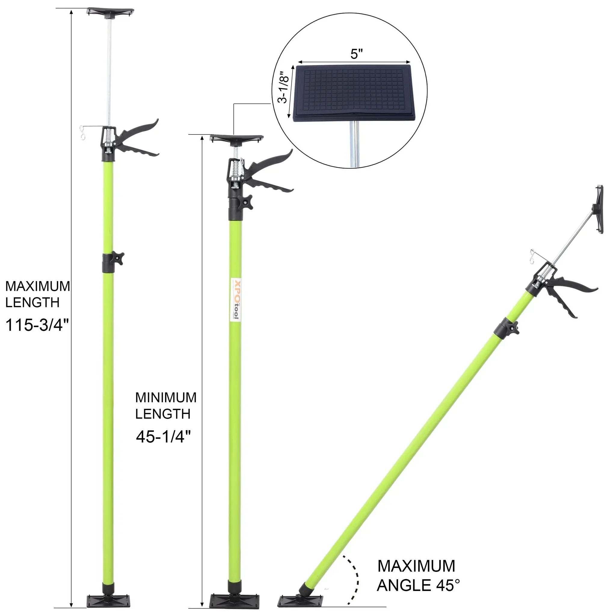 Adjustable Support Pole System for Drywalls and Cabinets with Carry Bag by HouseOfZazla
