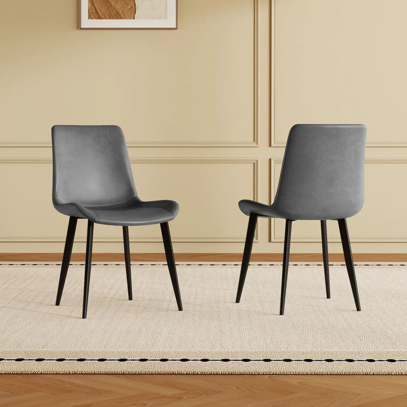 Modern Dining Chairs Ergonomic Design For Kitchen (Set of 4) by Unique Piece Furniture