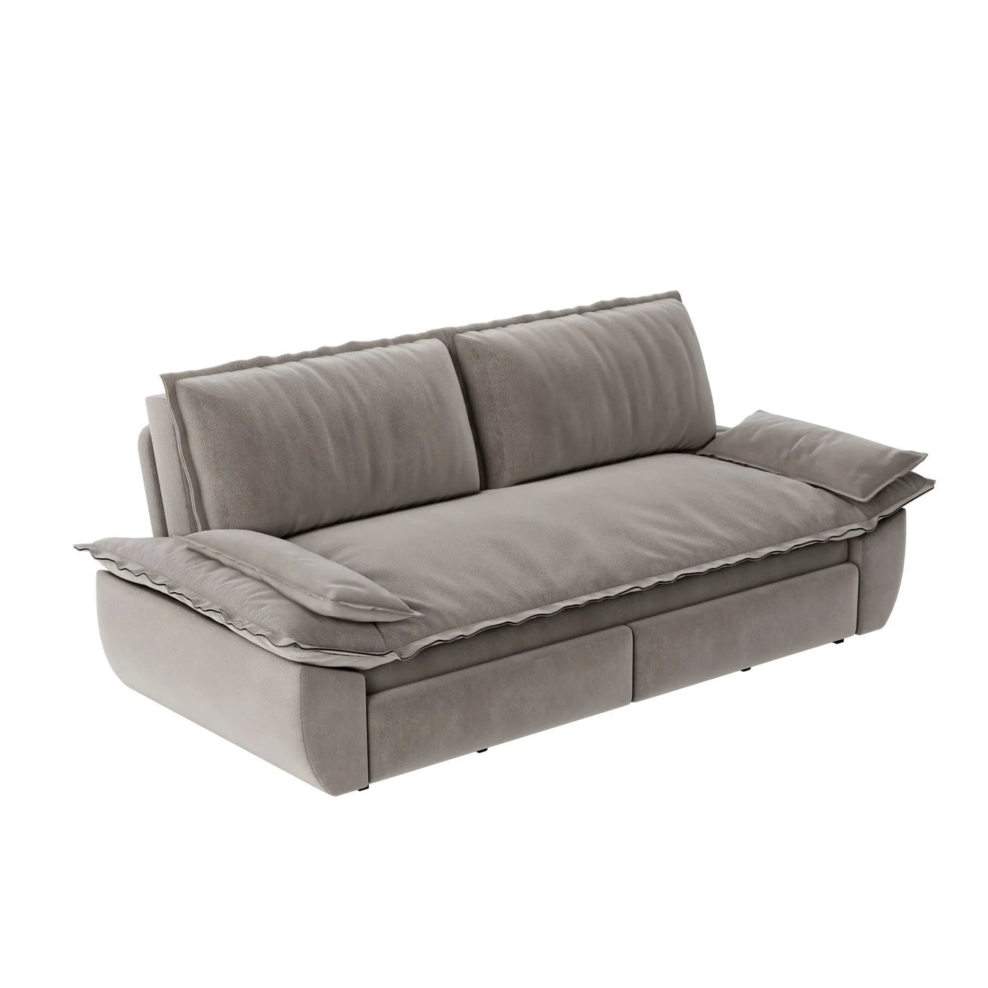 Queen Pull Out Bed, 3 In 1 Convertible Sleeper Sofa by HouseOfZazla