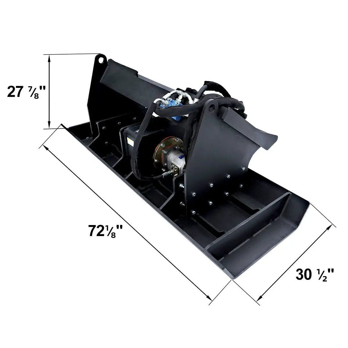 72" Skid Steer Plate Compactor by Chery Industrial