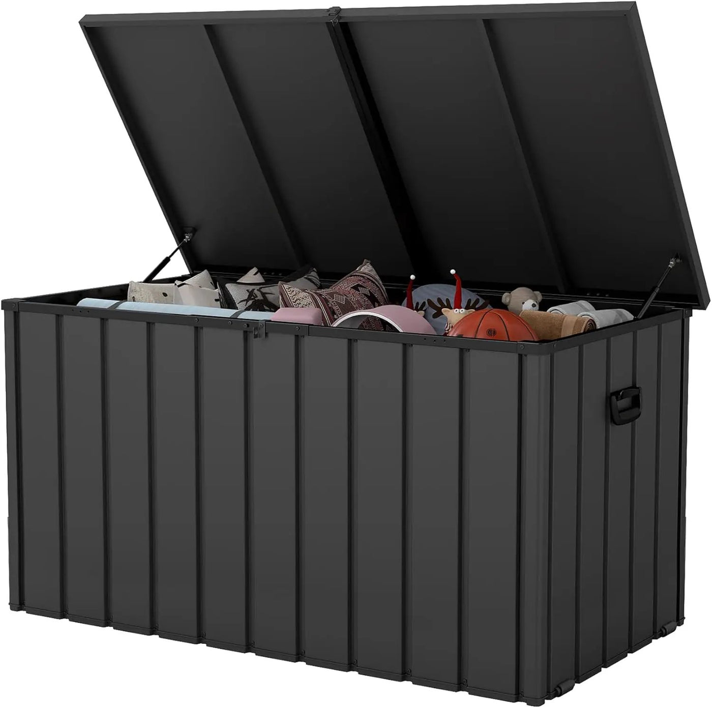200 Gallon Metal Deck Box with Lockable Lid by HouseOfZazla