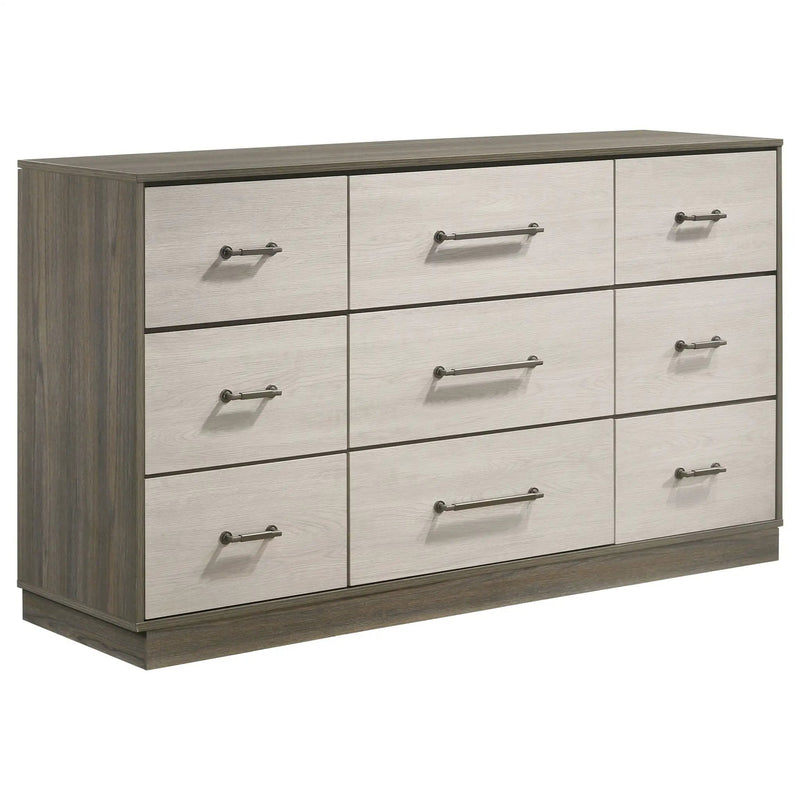 Fenwick 5-piece Queen Bedroom Set Grey Oak by Unique Piece Furniture