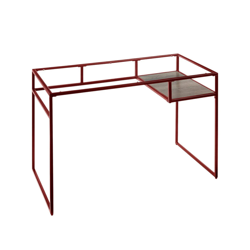 Yasin - Glass Top Writing Desk by Unique Piece Furniture