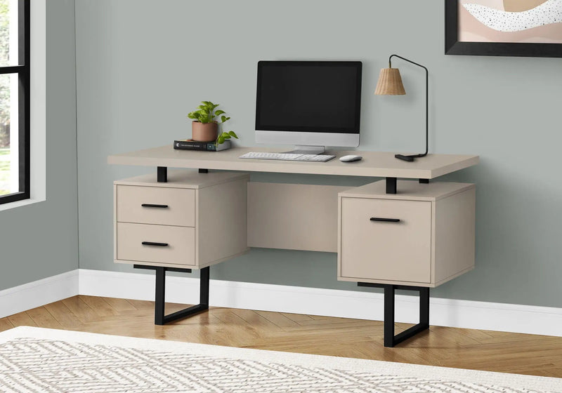 Computer Desk For Home Office With Storage Drawers by HouseOfZazla