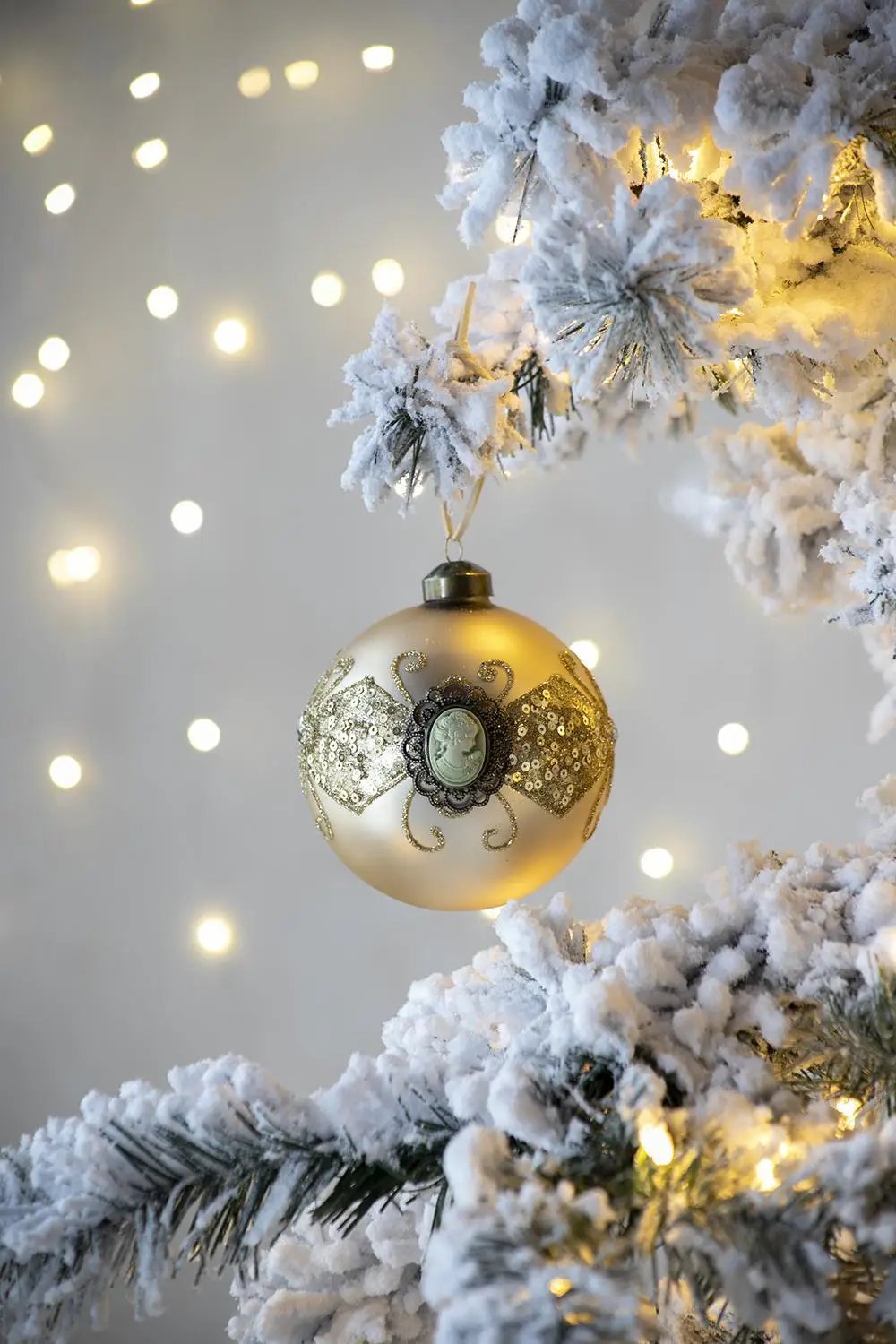 Decorative Hanging Ball Christmas Tree Ornaments For Holiday Decorations (Set of 6) by HouseOfZazla