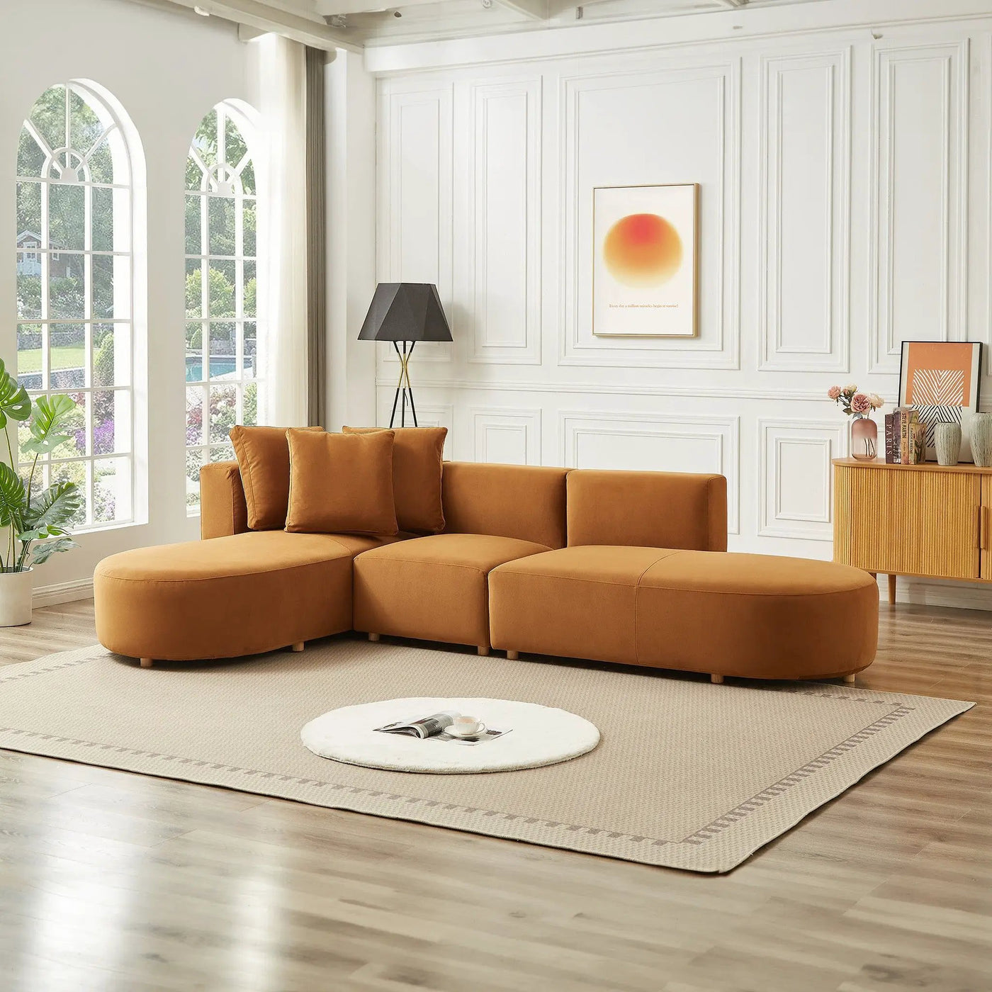 Orby - Stylish Sectional Sofa by HouseOfZazla