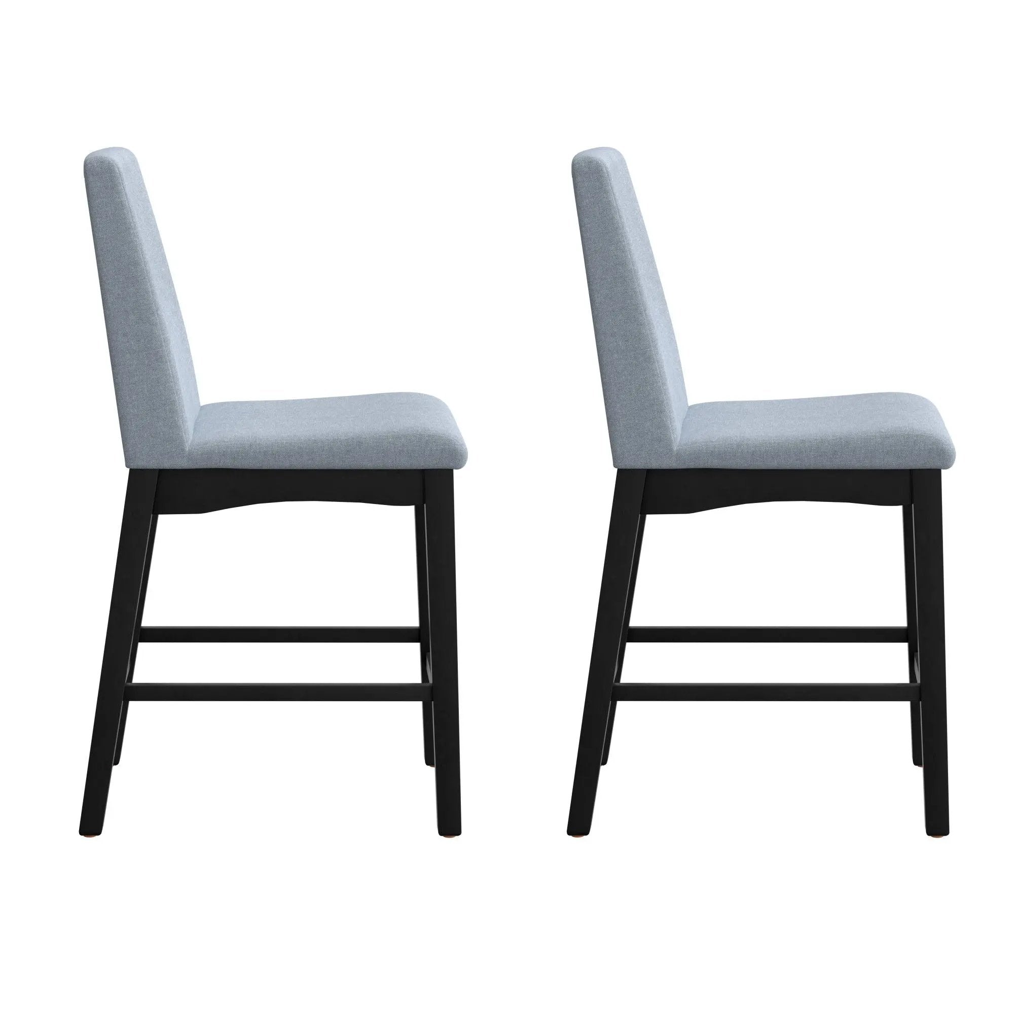 Gathering Height Stool (Set of 2) - Gray by Unique Piece Furniture