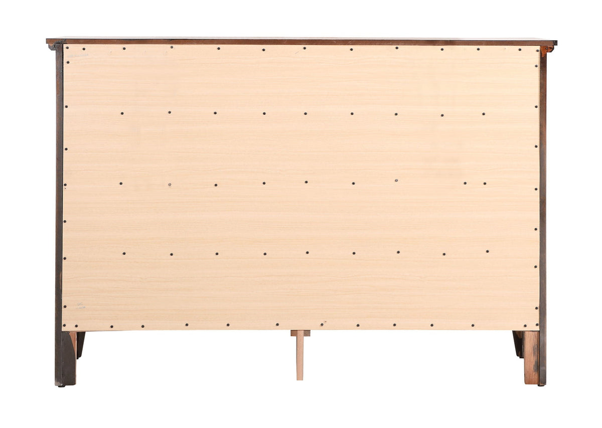 Elegant Casual Dresser with Real Wood Veneers - Multiple Colors, photo 17 of 35