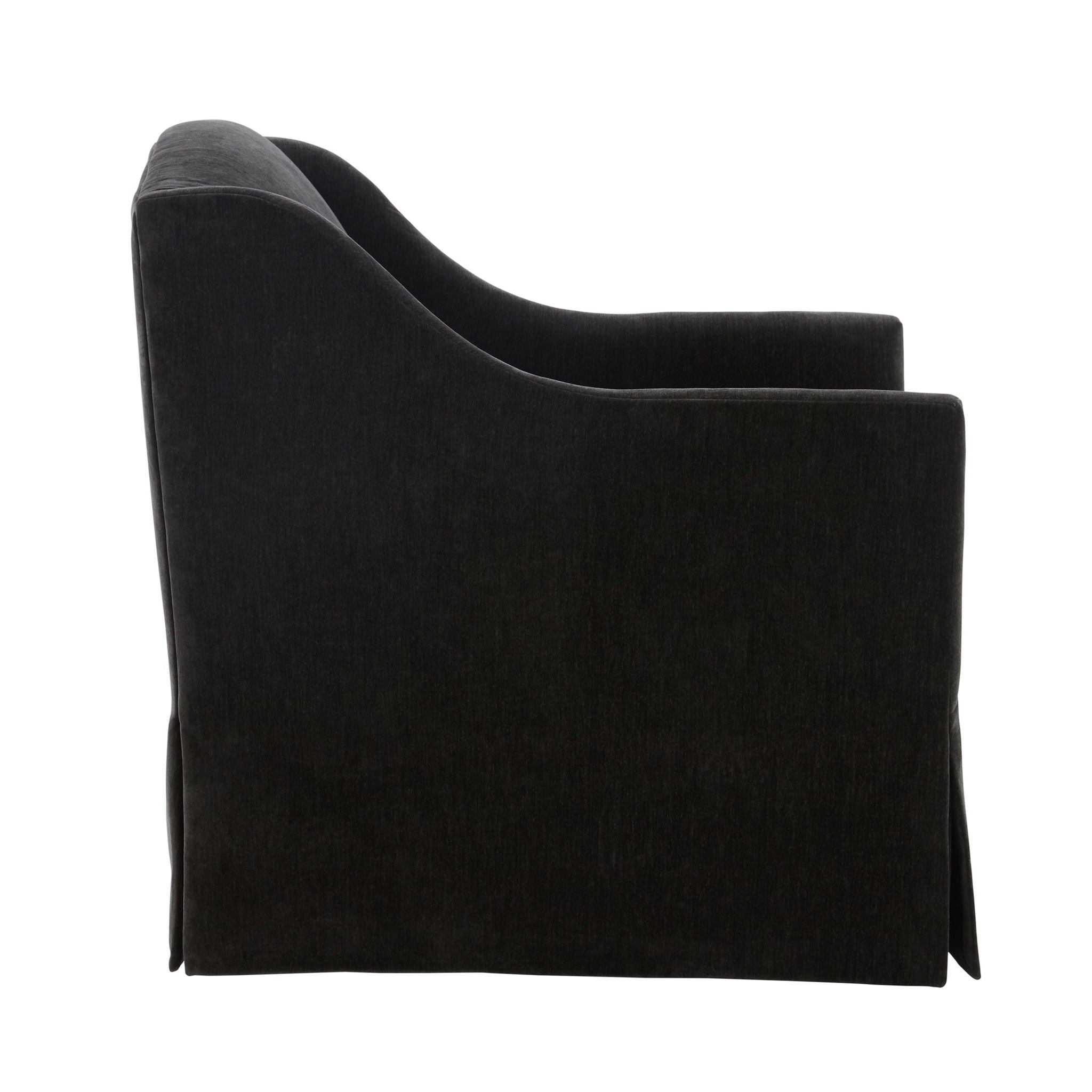 Luisa - Skirted Swivel Accent Chair by HouseOfZazla