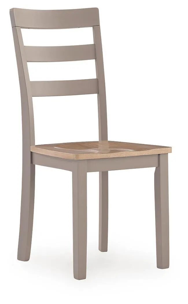 Harperfeld - Dining Room Side Chair (Set of 2) - Natural / Gray by Unique Piece Furniture