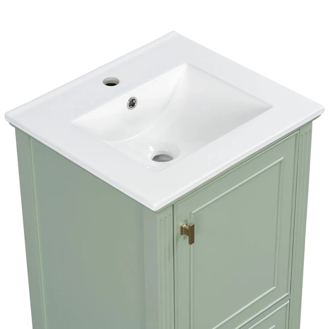 Retro Bathroom Vanity With Sink by HouseOfZazla